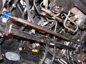 KAWAI WORKS FRONT MONOCOQUE BAR FOR TOYOTA HIACE KDH200V SUPER GL TY1152-MOF-00 - Black Hawk Japan