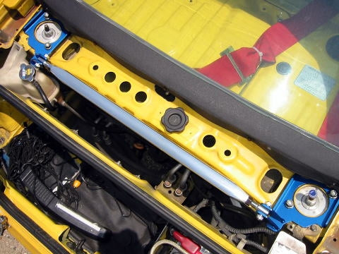 KAWAI WORKS REAR STRUT BAR TYPEPG FOR HONDA BEAT PP1 HN0180-RTP-00 - Black Hawk Japan