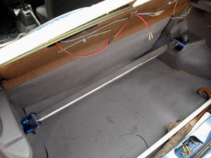 KAWAI WORKS REAR STRUT BAR TYPEOS FOR NISSAN MARCH K-11 NS0080-RTO-00 - Black Hawk Japan