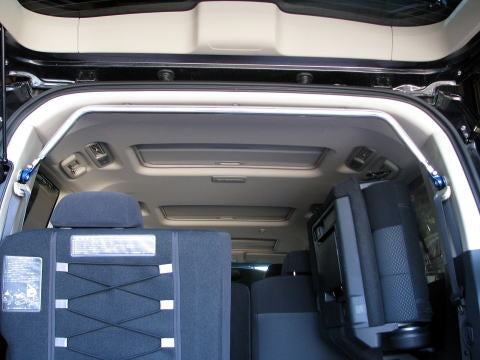 KAWAI WORKS REAR PILLAR BAR TYPE SQUARE FOR MITSUBISHI DELICA D:5 CV5W MT0430-PIE-00