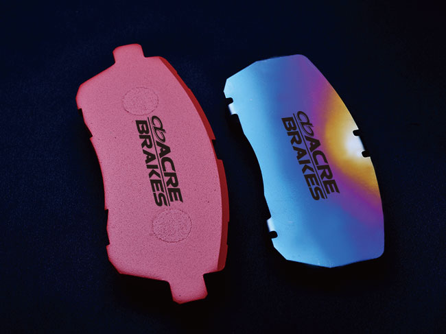 ACRE TITANIUM BRAKE PAD SHIM FRONT FOR SUBARU WRX STI VAB TS370