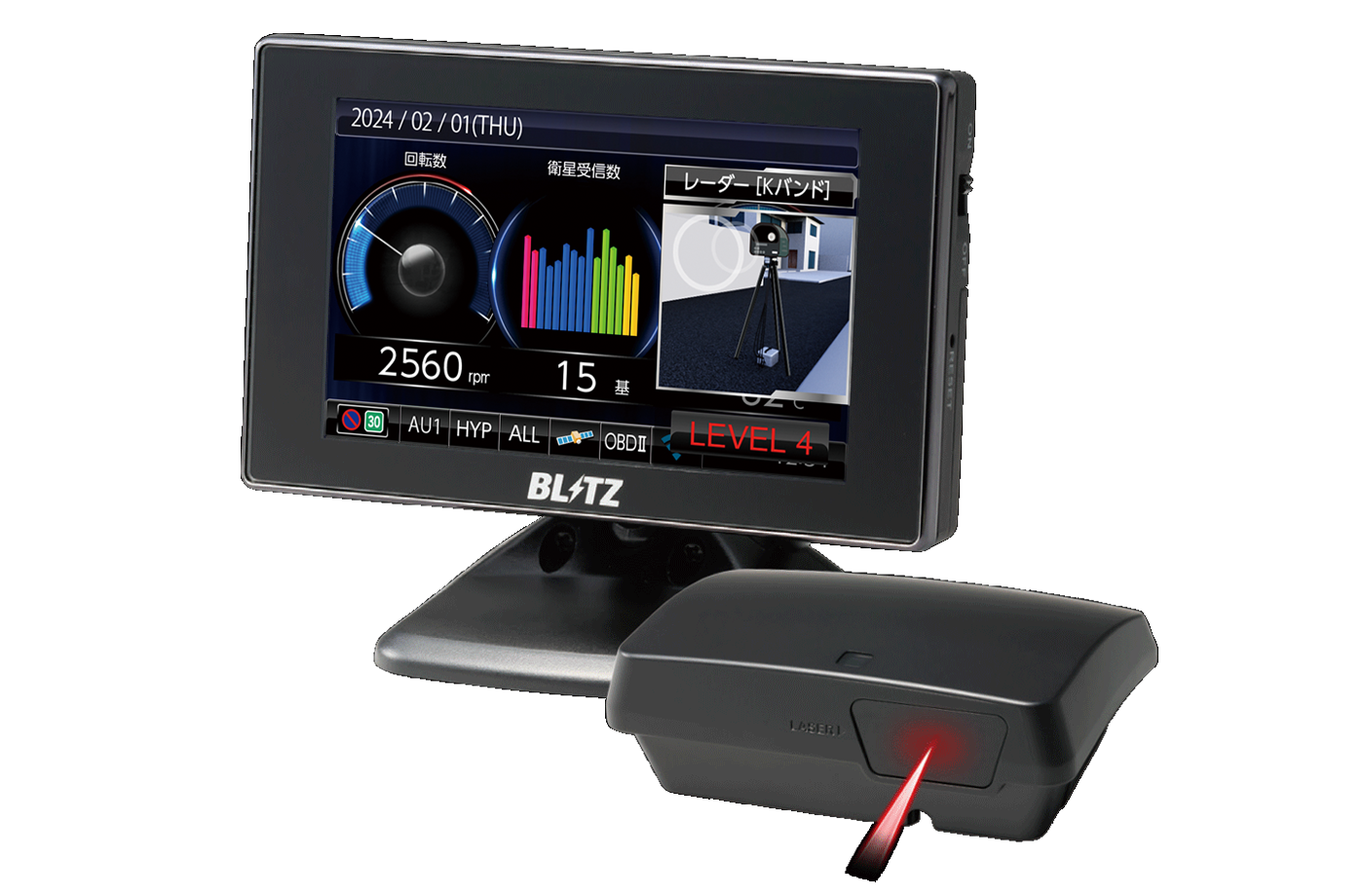 BLITZ Touch-B.R.A.I.N. LASER TL313S TL312S TL311S 対応 9H高硬度[ブルーライトカット] 保護 フィルム 光沢 日本製