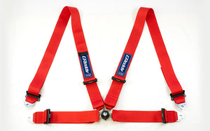 GREDDY x TRS RACING HARNESS 3 INCH 4 POINT LH GREEN FOR  16601025