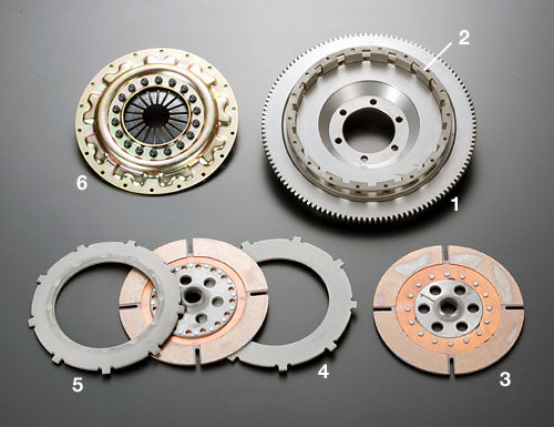 OSGIKEN TS SERIES FLYWHEEL FOR TWIN PLATE CLUTCH KIT FOR MAZDA RX-7 FC3S 13BT TS2CW-FC3S-FLYWHEEL