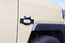 KENSTYLE BLACK CAT SIDE TURN SIGNAL GARNISH SET OF 1 LEFT AND RIGHT FOR  KENSTYLE-00021