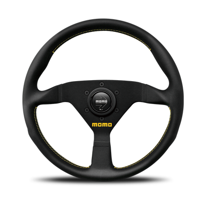 MOMO VELOCE RACING 320MM STEERING WHEEL V-2 - Black Hawk Japan