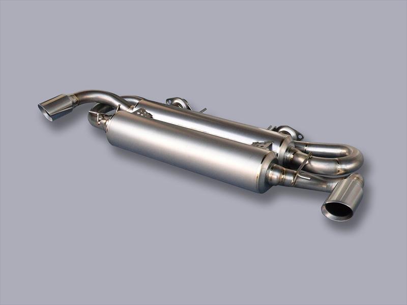 GRUPPEM EXHAUST SYSTEM | FULL TITANIUM For ASTON MARTIN V8 VANTAG 4.3L EXI-0193