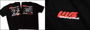 WORKS BELL T-SHIRT RAPFIX GTC BLACK S WB-00043