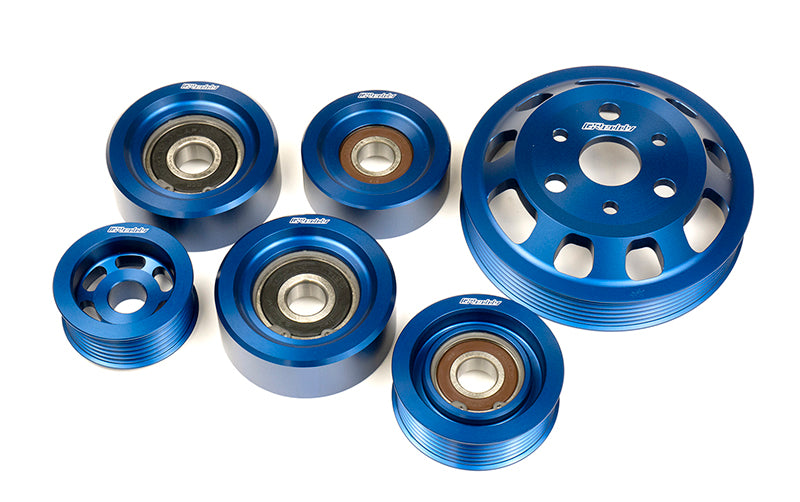 GREDDY ALUMINIUM PULLEY FULL SET FOR TOYOTA 86 ZN6 SUBARU BRZ ZC6 13512111