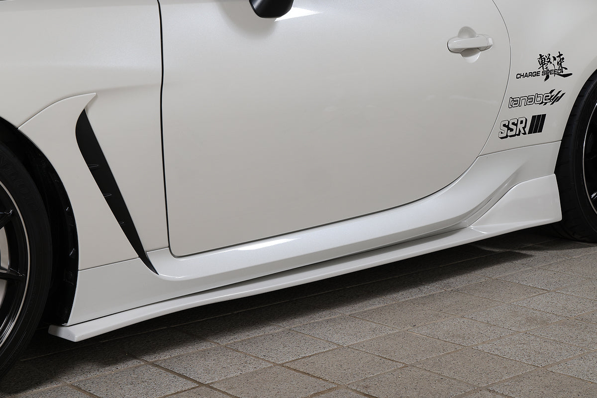 CHARGE SPEED FRONT SIDE SKIRT FRP FOR TOYOTA GR86 ZN8 CAHRGESPEED-00022