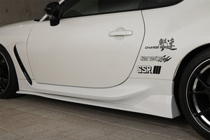 CHARGE SPEED FRONT SIDE SKIRT FRP FOR TOYOTA GR86 ZN8 CAHRGESPEED-00022