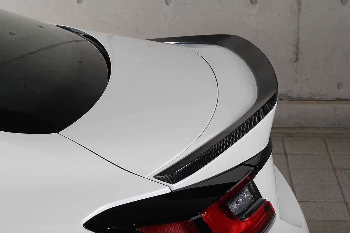 CHARGE SPEED TRUNK SPOILER PLAIN WEAVE CARBON FOR TOYOTA GR86 ZN8 CAHRGESPEED-00028